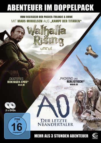 Die große Abenteuer-Box - 2 Abenteuer-Highlights in einer Box: Walhalla Rising, AO - Der letzte Neandertaler [2 DVDs] von Tiberius Film GmbH