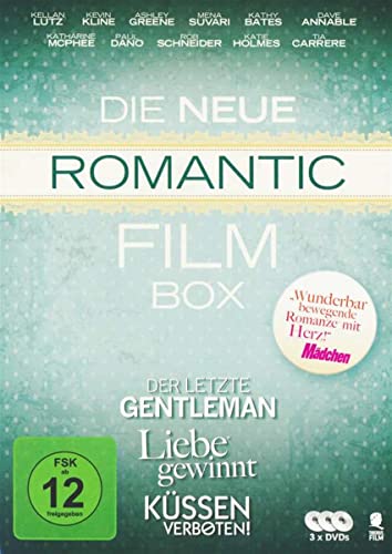Die neue Romantic Film Box - 3 Romantic Comedy Filme in einer Box: Liebe gewinnt, Küssen verboten, Der letzte Gentleman [3 DVDs] von Tiberius Film GmbH