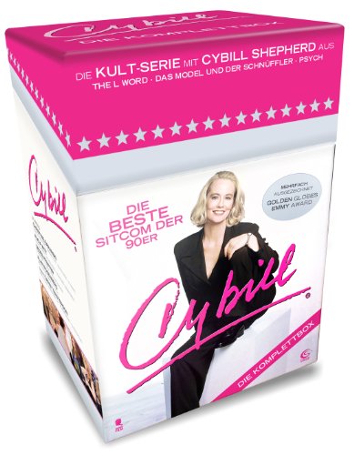 Cybill- Die Komplettbox mit 87 Folgen auf 15 DVDs (Cigarette Box mit Episodenguide, Autogrammkarte und Puzzle-Poster aus den Karton-Sleeves / limitiert) von Tiberius Film