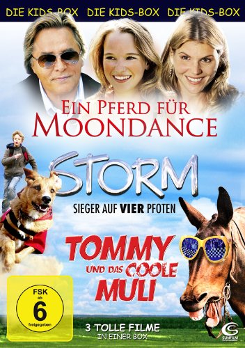 Die Kids-Box 2: Ein Pferd für Moondance, Storm - Sieger auf vier Pfoten, Tommy und das coole Muli [3 DVDs] von Tiberius Film
