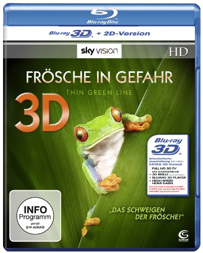 Frösche in Gefahr - Thin Green Line (SKY VISION) - Lenticular Edition [3D Blu-ray + 2D Version] von Tiberius Film