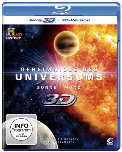 Geheimnisse des Universums 3D - Sonne/Mond (History) [3D Blu-ray + 2D Version] von Tiberius Film