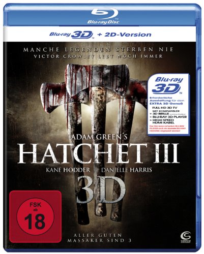 Hatchet 3 [3D Blu-ray + 2D Version] von Tiberius Film