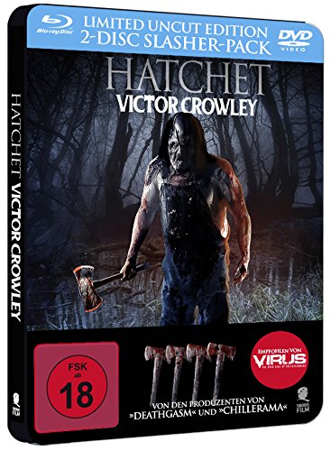 Hatchet - Victor Crowley (Uncut) [Blu-ray + DVD] [Limited Special Steelbook Edition] (vorab exklusiv bei Amazon) von Tiberius Film