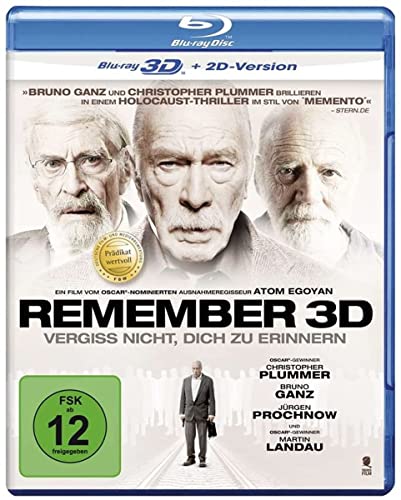 Remember - Vergiss nicht, dich zu erinnern [3D Blu-ray + 2D Version] von Tiberius Film