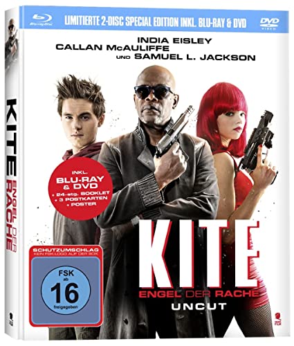 Engel der Rache - Kite - Uncut/Limited Mediabook Edition (+ DVD) [Blu-ray] von Tiberiusfilm