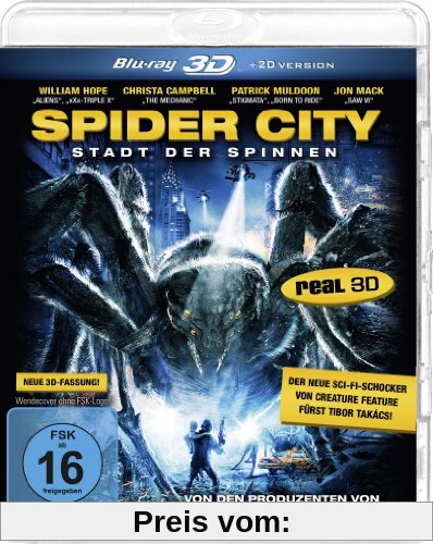 Spider City - Stadt der Spinnen (+ 2D Version) [Blu-ray 3D] von Tibor Takács