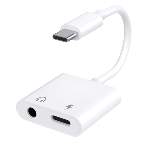 USB C Klinke Adapter und PD 60W Schnellladung 2in1 USB C auf 3,5mm Buchse mit DAC Chip USBC Kopfhörer Adapter für iPhone16/15/Pro Max/Plus Galaxy S25 S24 S23 S22 Pad Pro2022/2021/2018 Google Pixel 8/7 USB C Klinke Adapter und PD 60W Schnellladung 2in1 USB C auf 3,5mm Buchse mit DAC Chip USBC Kopfhörer Adapter für iPhone16/15/Pro Max/Plus Galaxy S25 S24 S23 S22 Pad Pro2022/2021/2018 Google Pixel 8/7 von Ticenpe