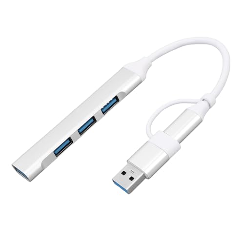 Ticfox 4 Port USB -Hub, USB -Typ -C -Hubs, Aluminiumlegierungsgehäuse, Hochgeschwindigkeitsdaten -Tranfer, Funktionserweiterung, für Laptops, Desktop -PC Ticfox 4 Port USB -Hub, USB -Typ -C -Hubs, Aluminiumlegierungsgehäuse, Hochgeschwindigkeitsdaten -Tranfer, Funktionserweiterung, für Laptops, Desktop -PC von Ticfox