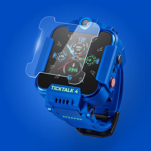 TickTalk 4 x Kinder-Smartwatch-Displayschutzfolien (2 x Displayschutzfolien pro Packung) von TickTalk