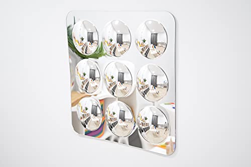 TickiT 72408 Large 9-Domed Acrylic Mirror Panel von tickit