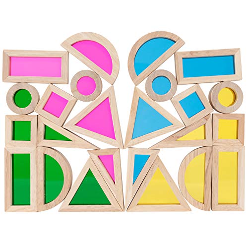 TickiT 73275 Blockset, 24 teilig, Regenbogen von tickit