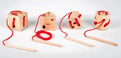 TickiT 73426 Wooden Lacing Shapes von tickit