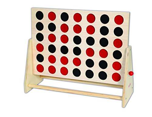 TickiT 74774 Vier-Gewinnt-Spiel aus Holz (evtl. nicht in deutscher Sprache) von tickit