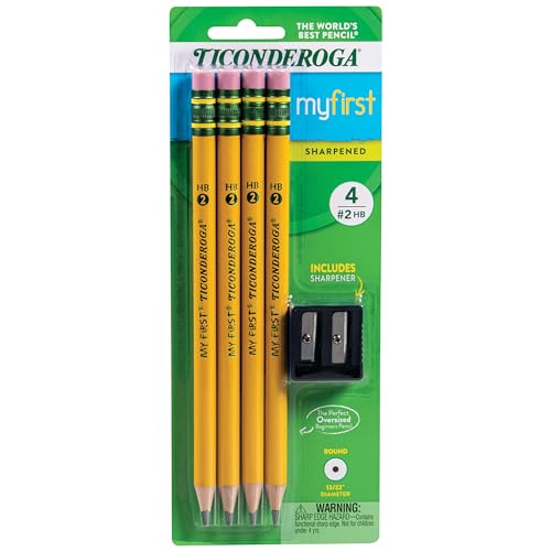 My First Ticonderoga Primary Größe 4er-Set gelb von Ticonderoga