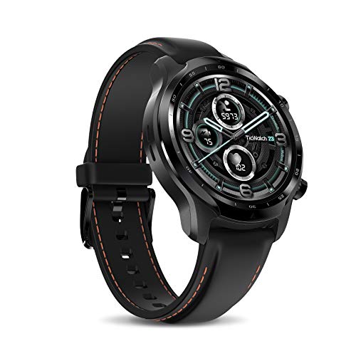 Ticwatch Pro 3 GPS-Smartwatch für Männer und Frauen, Wear OS von Google, Dual-Layer-Display 2.0, Lange Akkulaufzeit von Ticwatch