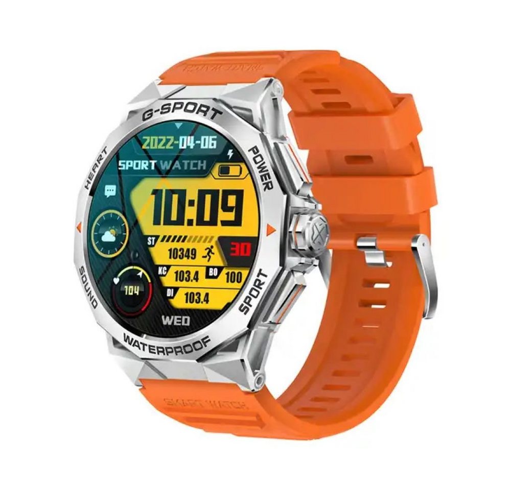 Tidy K62 Smartwatch, Fitness Tracker 1,43-AMOLED Gesundheits-Smartwatches Smartwatch, Fitness Tracker von Tidy