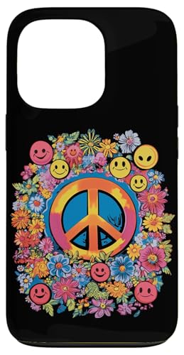 Peace Zeichen der Freiheit Blumen Hippie farbenfrohes Hülle für iPhone 13 Pro Peace Zeichen der Freiheit Blumen Hippie farbenfrohes Hülle für iPhone 13 Pro von Tie Frieden Zeichen Outfit for make love