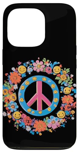 Peace Zeichen der Freiheit Blumen Hippie farbenfrohes Hülle für iPhone 13 Pro Peace Zeichen der Freiheit Blumen Hippie farbenfrohes Hülle für iPhone 13 Pro von Tie Frieden Zeichen Outfit for make love
