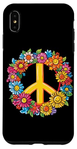 Peace Zeichen der Freiheit Blumen Hippie farbenfrohes Hülle für iPhone XS Max Peace Zeichen der Freiheit Blumen Hippie farbenfrohes Hülle für iPhone XS Max von Tie Frieden Zeichen Outfit for make love