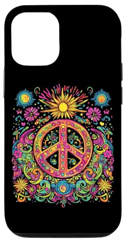 Peace Zeichen der Freiheit Hippie farbenfrohes Hülle für iPhone 12/12 Pro Peace Zeichen der Freiheit Hippie farbenfrohes Hülle für iPhone 12/12 Pro von Tie Frieden Zeichen Outfit for make love