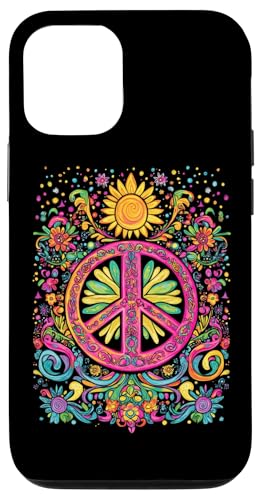 Peace Zeichen der Freiheit Hippie farbenfrohes Hülle für iPhone 12/12 Pro Peace Zeichen der Freiheit Hippie farbenfrohes Hülle für iPhone 12/12 Pro von Tie Frieden Zeichen Outfit for make love