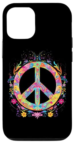 Peace Zeichen der Freiheit Hippie farbenfrohes Hülle für iPhone 12/12 Pro Peace Zeichen der Freiheit Hippie farbenfrohes Hülle für iPhone 12/12 Pro von Tie Frieden Zeichen Outfit for make love