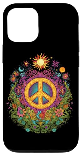 Peace Zeichen der Freiheit Hippie farbenfrohes Hülle für iPhone 12/12 Pro Peace Zeichen der Freiheit Hippie farbenfrohes Hülle für iPhone 12/12 Pro von Tie Frieden Zeichen Outfit for make love