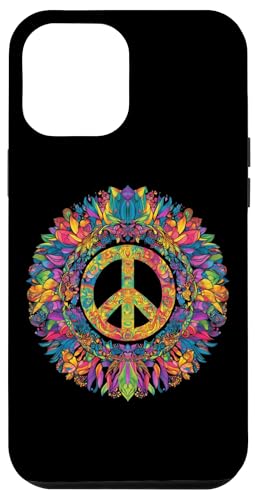Peace Zeichen der Freiheit Hippie farbenfrohes Hülle für iPhone 12 Pro Max Peace Zeichen der Freiheit Hippie farbenfrohes Hülle für iPhone 12 Pro Max von Tie Frieden Zeichen Outfit for make love