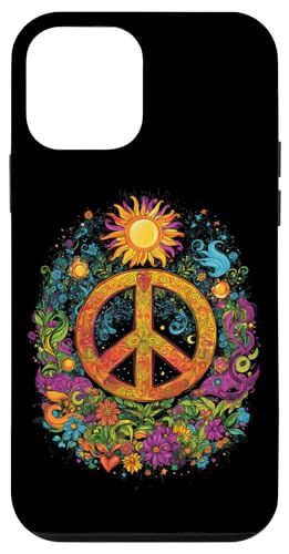 Peace Zeichen der Freiheit Hippie farbenfrohes Hülle für iPhone 12 mini Peace Zeichen der Freiheit Hippie farbenfrohes Hülle für iPhone 12 mini von Tie Frieden Zeichen Outfit for make love