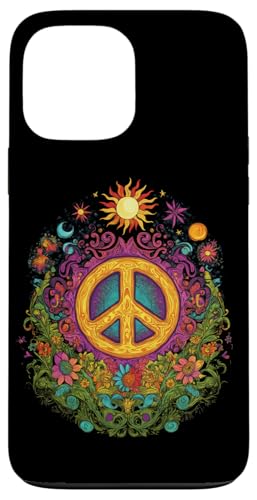 Peace Zeichen der Freiheit Hippie farbenfrohes Hülle für iPhone 13 Pro Max Peace Zeichen der Freiheit Hippie farbenfrohes Hülle für iPhone 13 Pro Max von Tie Frieden Zeichen Outfit for make love