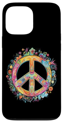 Peace Zeichen der Freiheit Hippie farbenfrohes Hülle für iPhone 13 Pro Max Peace Zeichen der Freiheit Hippie farbenfrohes Hülle für iPhone 13 Pro Max von Tie Frieden Zeichen Outfit for make love