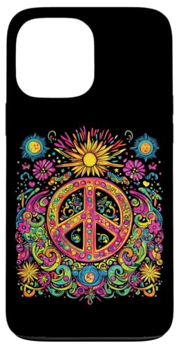 Peace Zeichen der Freiheit Hippie farbenfrohes Hülle für iPhone 13 Pro Max Peace Zeichen der Freiheit Hippie farbenfrohes Hülle für iPhone 13 Pro Max von Tie Frieden Zeichen Outfit for make love