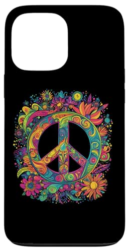 Peace Zeichen der Freiheit Hippie farbenfrohes Hülle für iPhone 13 Pro Max Peace Zeichen der Freiheit Hippie farbenfrohes Hülle für iPhone 13 Pro Max von Tie Frieden Zeichen Outfit for make love