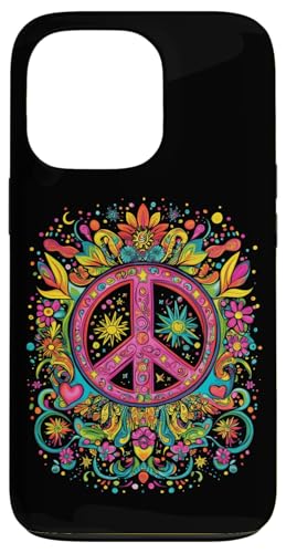 Peace Zeichen der Freiheit Hippie farbenfrohes Hülle für iPhone 13 Pro Peace Zeichen der Freiheit Hippie farbenfrohes Hülle für iPhone 13 Pro von Tie Frieden Zeichen Outfit for make love