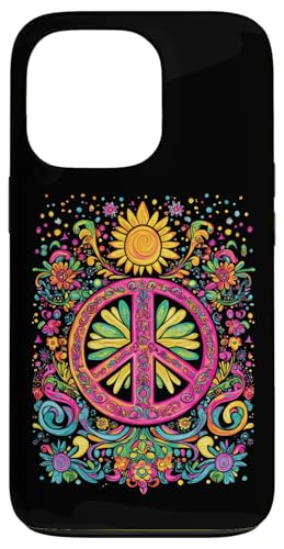 Peace Zeichen der Freiheit Hippie farbenfrohes Hülle für iPhone 13 Pro Peace Zeichen der Freiheit Hippie farbenfrohes Hülle für iPhone 13 Pro von Tie Frieden Zeichen Outfit for make love