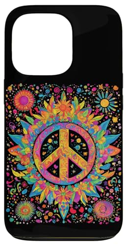 Peace Zeichen der Freiheit Hippie farbenfrohes Hülle für iPhone 13 Pro Peace Zeichen der Freiheit Hippie farbenfrohes Hülle für iPhone 13 Pro von Tie Frieden Zeichen Outfit for make love