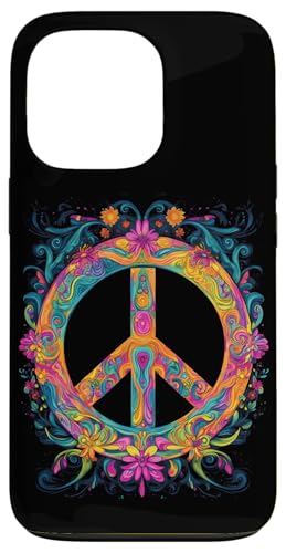 Peace Zeichen der Freiheit Hippie farbenfrohes Hülle für iPhone 13 Pro Peace Zeichen der Freiheit Hippie farbenfrohes Hülle für iPhone 13 Pro von Tie Frieden Zeichen Outfit for make love