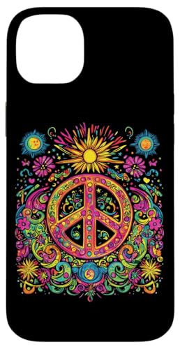 Peace Zeichen der Freiheit Hippie farbenfrohes Hülle für iPhone 14 Plus Peace Zeichen der Freiheit Hippie farbenfrohes Hülle für iPhone 14 Plus von Tie Frieden Zeichen Outfit for make love