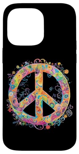 Peace Zeichen der Freiheit Hippie farbenfrohes Hülle für iPhone 14 Pro Max Peace Zeichen der Freiheit Hippie farbenfrohes Hülle für iPhone 14 Pro Max von Tie Frieden Zeichen Outfit for make love