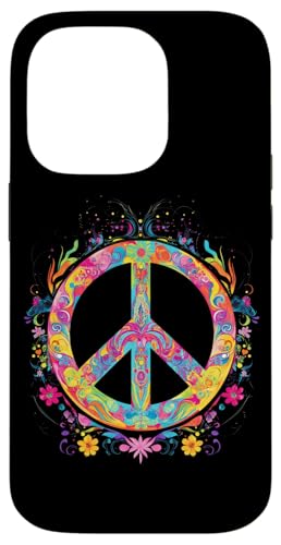 Peace Zeichen der Freiheit Hippie farbenfrohes Hülle für iPhone 14 Pro Peace Zeichen der Freiheit Hippie farbenfrohes Hülle für iPhone 14 Pro von Tie Frieden Zeichen Outfit for make love