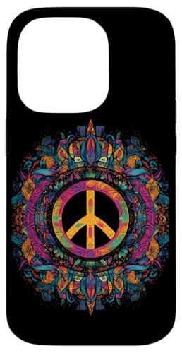 Peace Zeichen der Freiheit Hippie farbenfrohes Hülle für iPhone 14 Pro Peace Zeichen der Freiheit Hippie farbenfrohes Hülle für iPhone 14 Pro von Tie Frieden Zeichen Outfit for make love