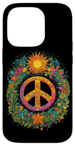 Peace Zeichen der Freiheit Hippie farbenfrohes Hülle für iPhone 14 Pro Peace Zeichen der Freiheit Hippie farbenfrohes Hülle für iPhone 14 Pro von Tie Frieden Zeichen Outfit for make love