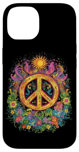 Peace Zeichen der Freiheit Hippie farbenfrohes Hülle für iPhone 14 Peace Zeichen der Freiheit Hippie farbenfrohes Hülle für iPhone 14 von Tie Frieden Zeichen Outfit for make love