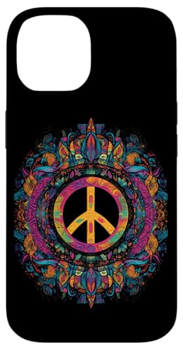 Peace Zeichen der Freiheit Hippie farbenfrohes Hülle für iPhone 14 Peace Zeichen der Freiheit Hippie farbenfrohes Hülle für iPhone 14 von Tie Frieden Zeichen Outfit for make love