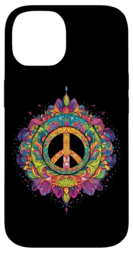 Peace Zeichen der Freiheit Hippie farbenfrohes Hülle für iPhone 14 Peace Zeichen der Freiheit Hippie farbenfrohes Hülle für iPhone 14 von Tie Frieden Zeichen Outfit for make love
