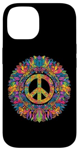 Peace Zeichen der Freiheit Hippie farbenfrohes Hülle für iPhone 14 Peace Zeichen der Freiheit Hippie farbenfrohes Hülle für iPhone 14 von Tie Frieden Zeichen Outfit for make love