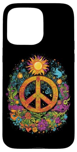 Peace Zeichen der Freiheit Hippie farbenfrohes Hülle für iPhone 15 Pro Max Peace Zeichen der Freiheit Hippie farbenfrohes Hülle für iPhone 15 Pro Max von Tie Frieden Zeichen Outfit for make love