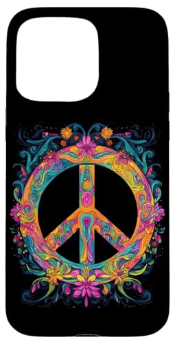 Peace Zeichen der Freiheit Hippie farbenfrohes Hülle für iPhone 15 Pro Max Peace Zeichen der Freiheit Hippie farbenfrohes Hülle für iPhone 15 Pro Max von Tie Frieden Zeichen Outfit for make love