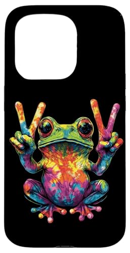 Peace Zeichen der Freiheit Hippie farbenfrohes Hülle für iPhone 15 Pro Peace Zeichen der Freiheit Hippie farbenfrohes Hülle für iPhone 15 Pro von Tie Frieden Zeichen Outfit for make love